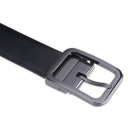 Labnoft Men's Reversible PU Leather Belt (Black & Brown)