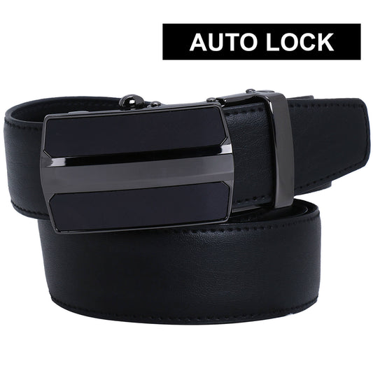 Labnoft Men's Reversible PU Leather Belt (Black & Brown)